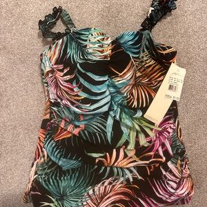 Gottex Tropical Tankini Top